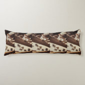 Coussins Longs Sunlit Strings — Cat & Harp Serenity Body Pillow (Devant)