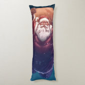 Coussins Longs Super Père Noël (Dos (Vertical))