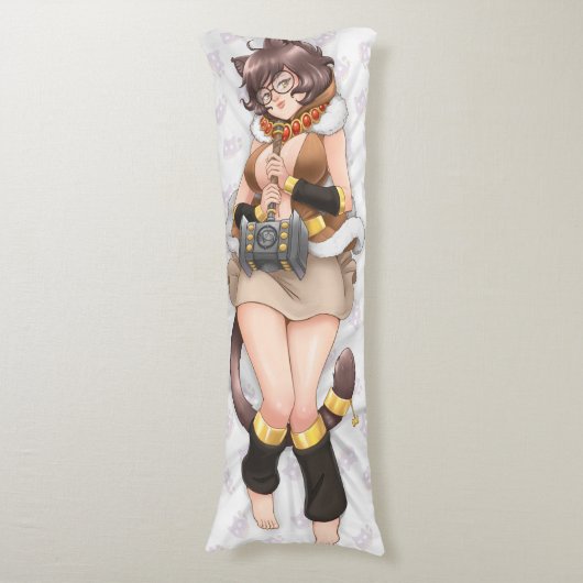 Coussins Longs Suris Dakimura (Devant (Vertical))