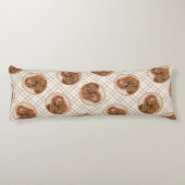 Coussins Longs Sussex Spaniel Peinture mignonne Original Animal d (Dos)