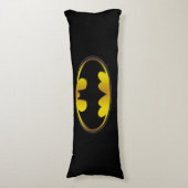 Coussins Longs Symbole Batman | Logo de dégradé ovale (Devant (Vertical))