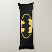 Coussins Longs Symbole Batman | Logo ovale (Dos (Vertical))