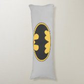 Coussins Longs Symbole Batman | Logo ovale (Devant (Vertical))