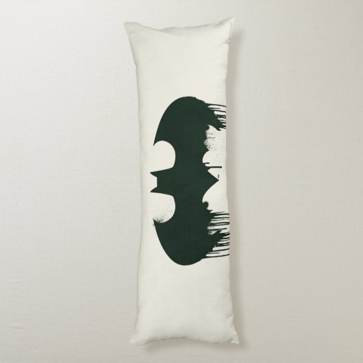 Coussins Longs Symbole Batman | Logo Spraypaint (Dos (Vertical))