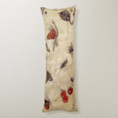 Coussins Longs T31567 une étude de divers insectes, fruit et (Dos (Vertical))