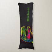 Coussins Longs T Rex Dinosaur Oreiller Corps mignon (Devant (Vertical))