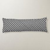 Coussins Longs Tableau de bord classique noir et blanc par STaylo (Dos)