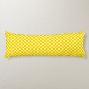 Coussins Longs Tableau de contrôle combiné jaune par Shirley Tayl
