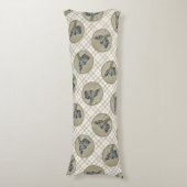 Coussins Longs Tableau de Grand Danois Bringé Art Original pour C (Devant (Vertical))