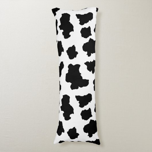 Coussins Longs Taches repérées d'animal du Holstein de (Devant (Vertical))