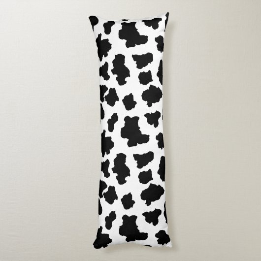 Coussins Longs Taches repérées d'animal du Holstein de (Dos (Vertical))