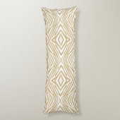 Coussins Longs Tan Neutral Zebra (Dos (Vertical))