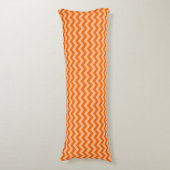 Coussins Longs Tangerine Marocaine Moods Chevrons (Devant (Vertical))