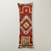 Coussins Longs Tapis Ancien (Dos (Vertical))