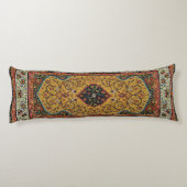 Coussins Longs Tapis Élegant Tapisserie Perse Antique Riche (Dos)