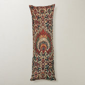Coussins Longs Tapis persan turc oriental antique (Dos (Vertical))
