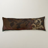 Coussins Longs Tapisserie abstraite de damassé par Jennifer (Dos)