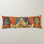 Coussins Longs Tapisseries Unicorne Lady Legend Médiéval (Dos)