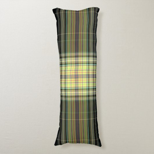 Coussins Longs Tartan Plaid (Devant (Vertical))