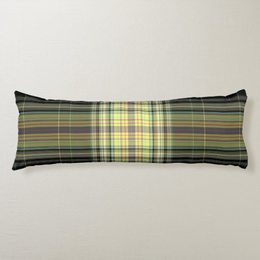 Coussins Longs Tartan Plaid (Devant)