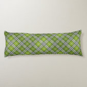 Coussins Longs Tartan vert (Dos)