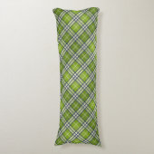 Coussins Longs Tartan vert (Devant (Vertical))