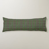 Coussins Longs Tartan Vert de Cabane (Devant)