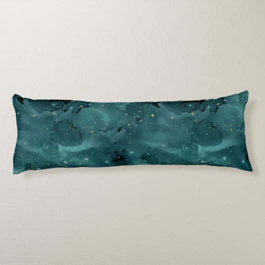 Coussins Longs Teal Galaxy Series Design 2 (Dos)