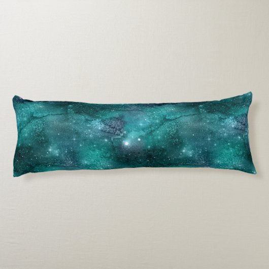 Coussins Longs Teal Galaxy Series Design 8 (Dos)