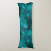 Coussins Longs Teal Galaxy Series Design 8 (Devant (Vertical))