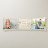 Coussins Longs Tellement chanceux de vous avoir bouclé bracket 2  (Devant)