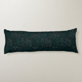 Coussins Longs Terrain Motif Vert 01bx4.Noir (Dos)