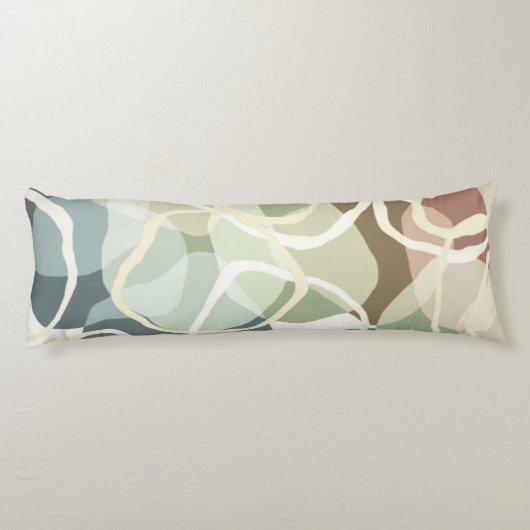 Coussins Longs Terre Abstraite (Dos)