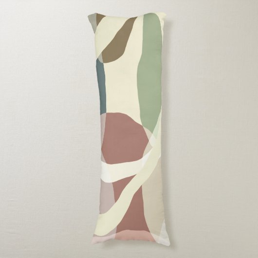 Coussins Longs Terre Abstraite (Devant (Vertical))