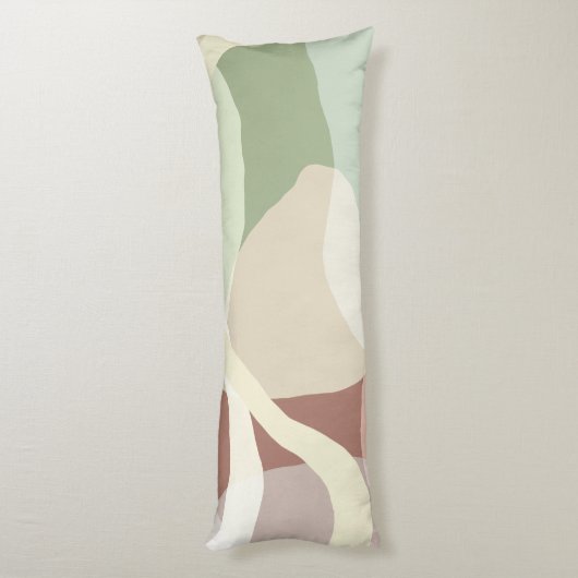 Coussins Longs Terre Abstraite (Dos (Vertical))