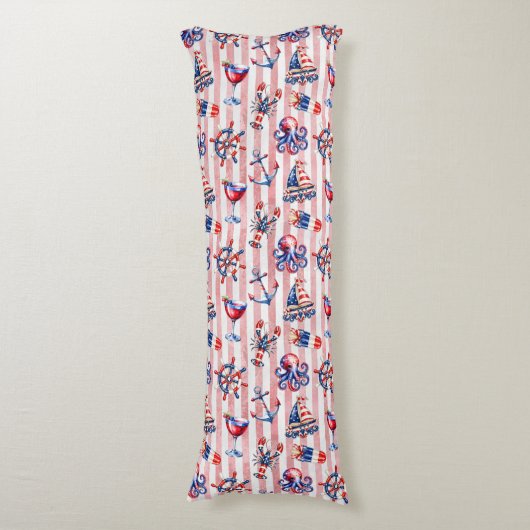 Coussins Longs Terre de la liberté, 250 ans de liberté (Devant (Vertical))
