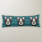 Coussins Longs Terrier de Boston (Dos)