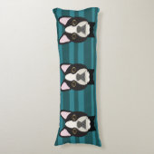 Coussins Longs Terrier de Boston (Devant (Vertical))