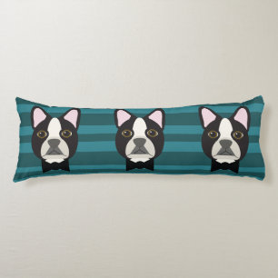 Coussins Longs Terrier de Boston