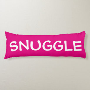 Coussins Longs Texte d'amusement ou typographie enorme de nom sur