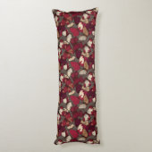 Coussins Longs Texture camouflage papillon décoration côtière déc (Dos (Vertical))