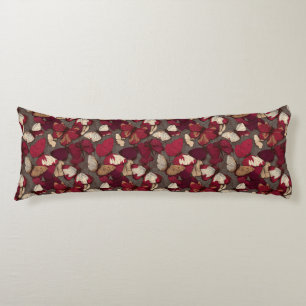 Coussins Longs Texture camouflage papillon décoration côtière déc