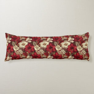 Coussins Longs Texture d'Amaryllis Décoration Côtière Canapé Hawa