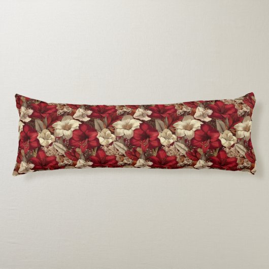 Coussins Longs Texture d'Amaryllis Décoration Côtière Canapé Hawa (Devant)
