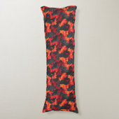 Coussins Longs Texture de camouflage de chat DIY décoration côtiè (Devant (Vertical))