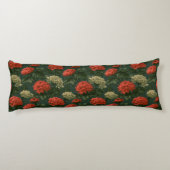 Coussins Longs Texture de chrysanthèmes Décor de bureau Artistiqu (Dos)