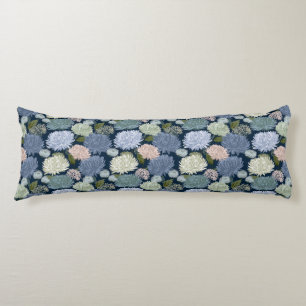 Coussins Longs Texture de Chrysanthèmes Salon Décoratif Artistiqu
