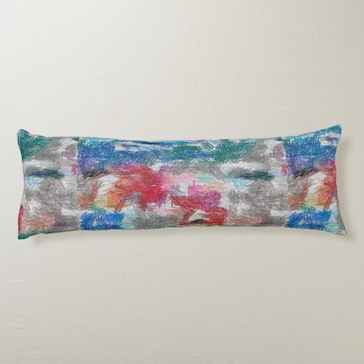 Coussins Longs Texture de crayons (Dos)