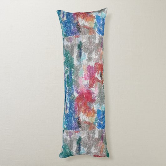 Coussins Longs Texture de crayons (Dos (Vertical))