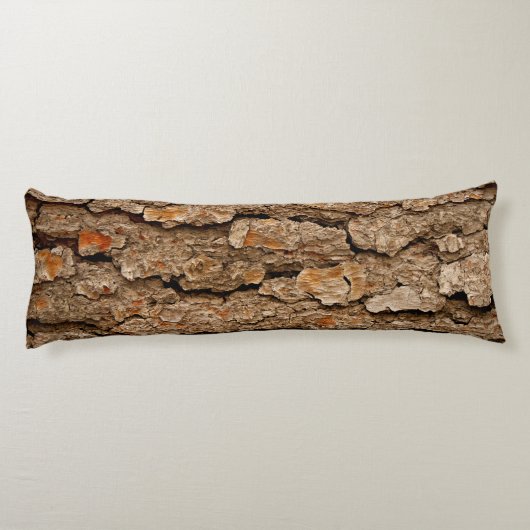 Coussins Longs Texture de l'écorce de pin (Dos)